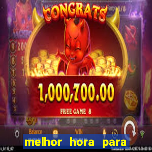 melhor hora para jogar fortune rabbit